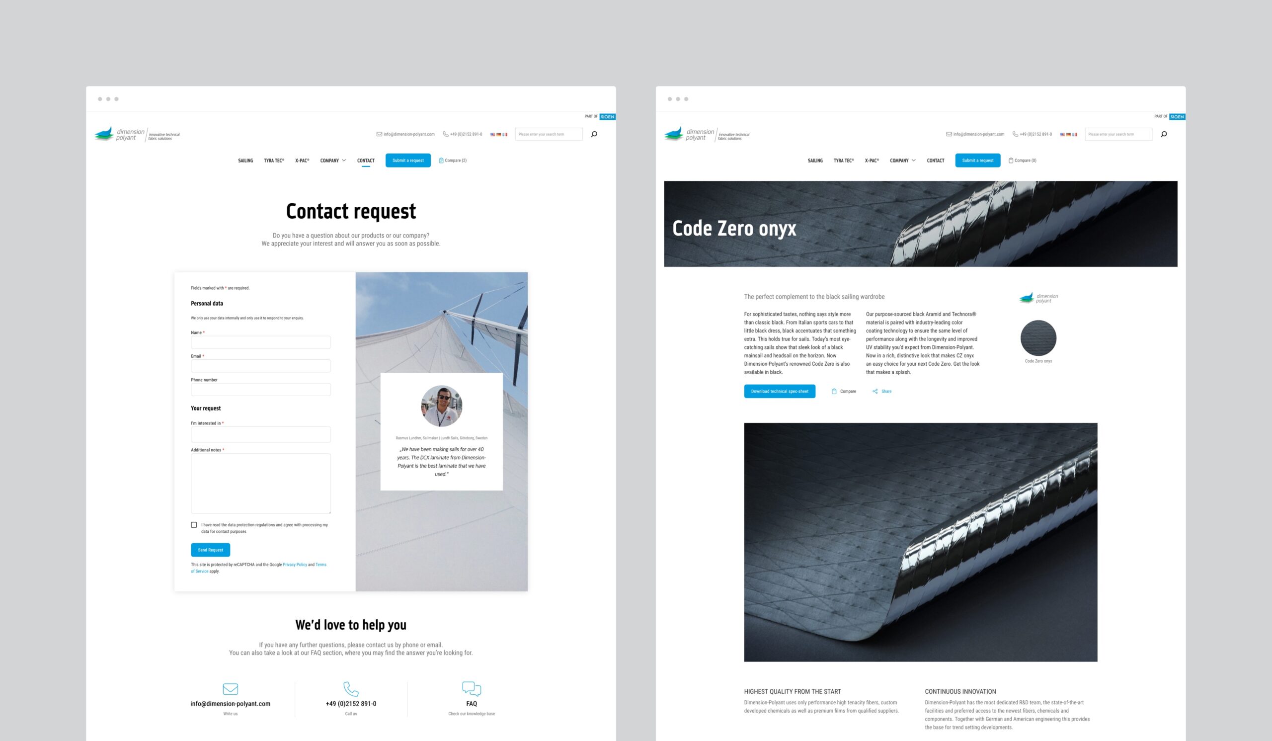 Starker Fokus auf Produktanfragen