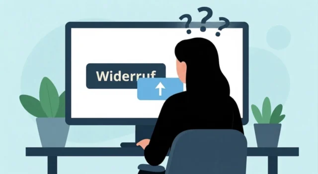 Widerrufsbutton: Warum das Aktivieren allein nicht reicht